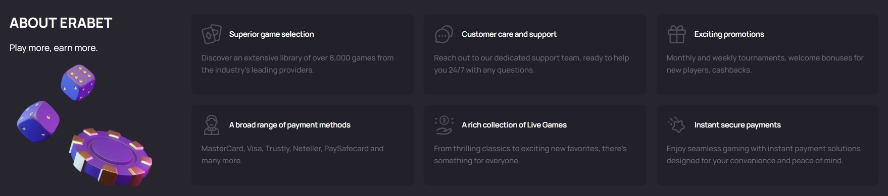 Erabet’s mobile app